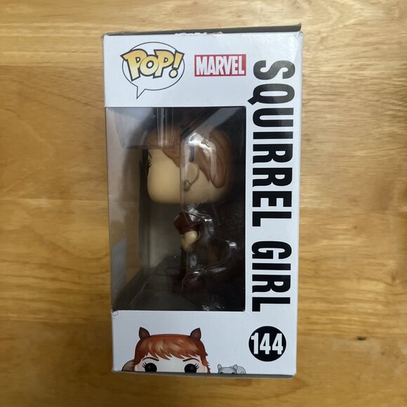 Funko Pop! Squirrel Girl #144 Marvel Collector Corps Exclusive - Picture 2 of 6